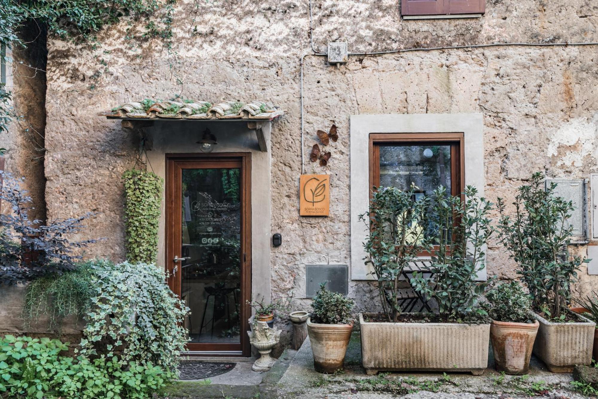 Soprabosco Calcata Art & Design Apartment Buitenkant foto