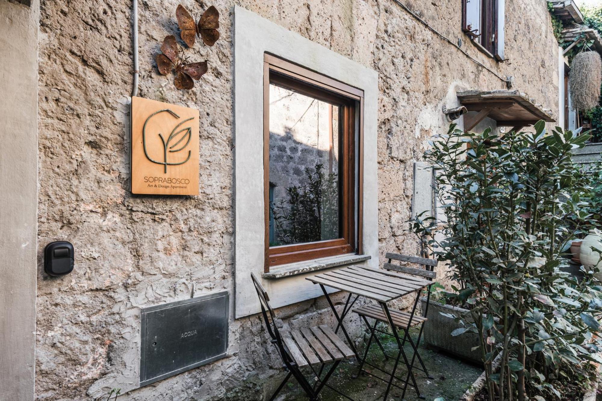 Soprabosco Calcata Art & Design Apartment Buitenkant foto